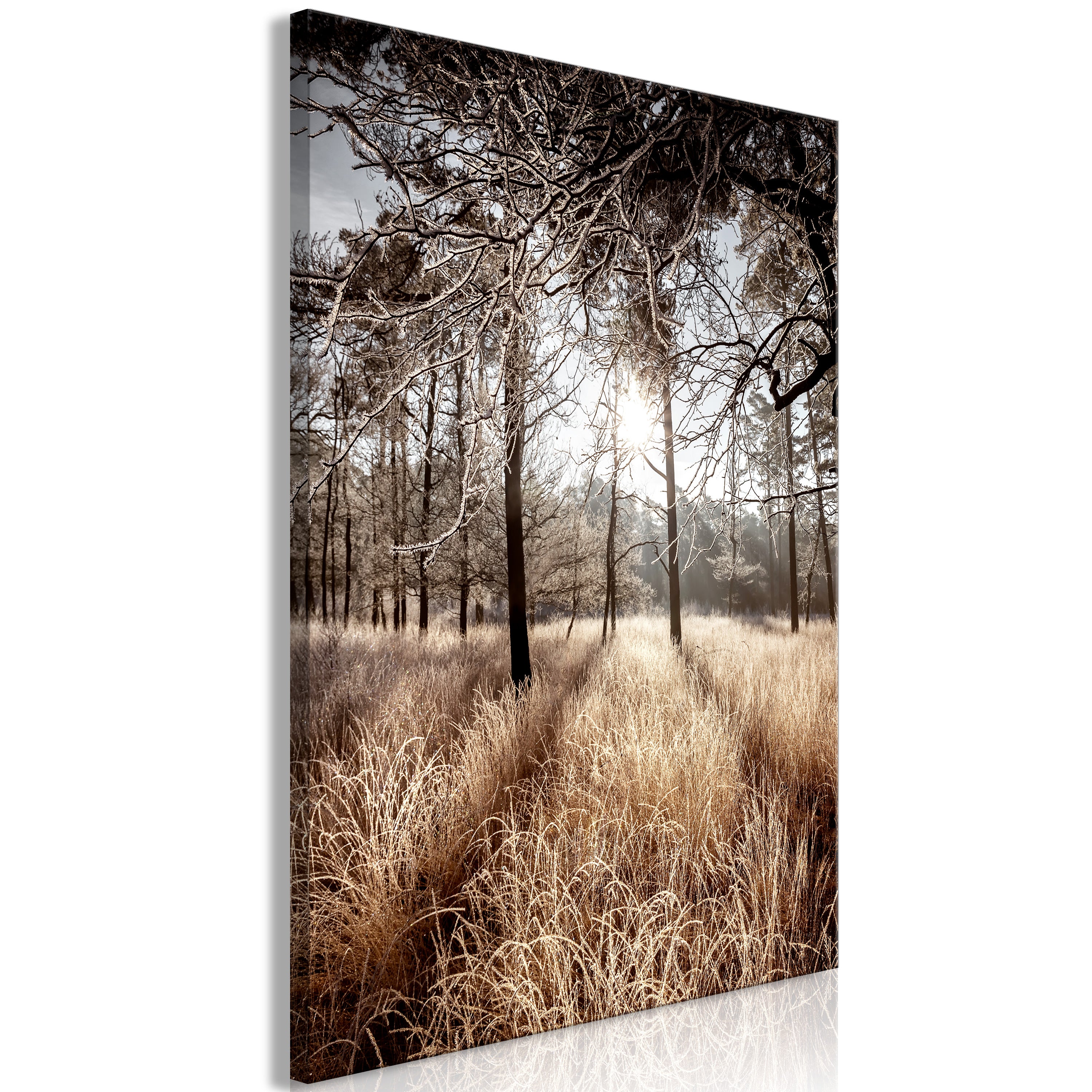 Canvas Print - Straight Into Love (1 Part) Vertical