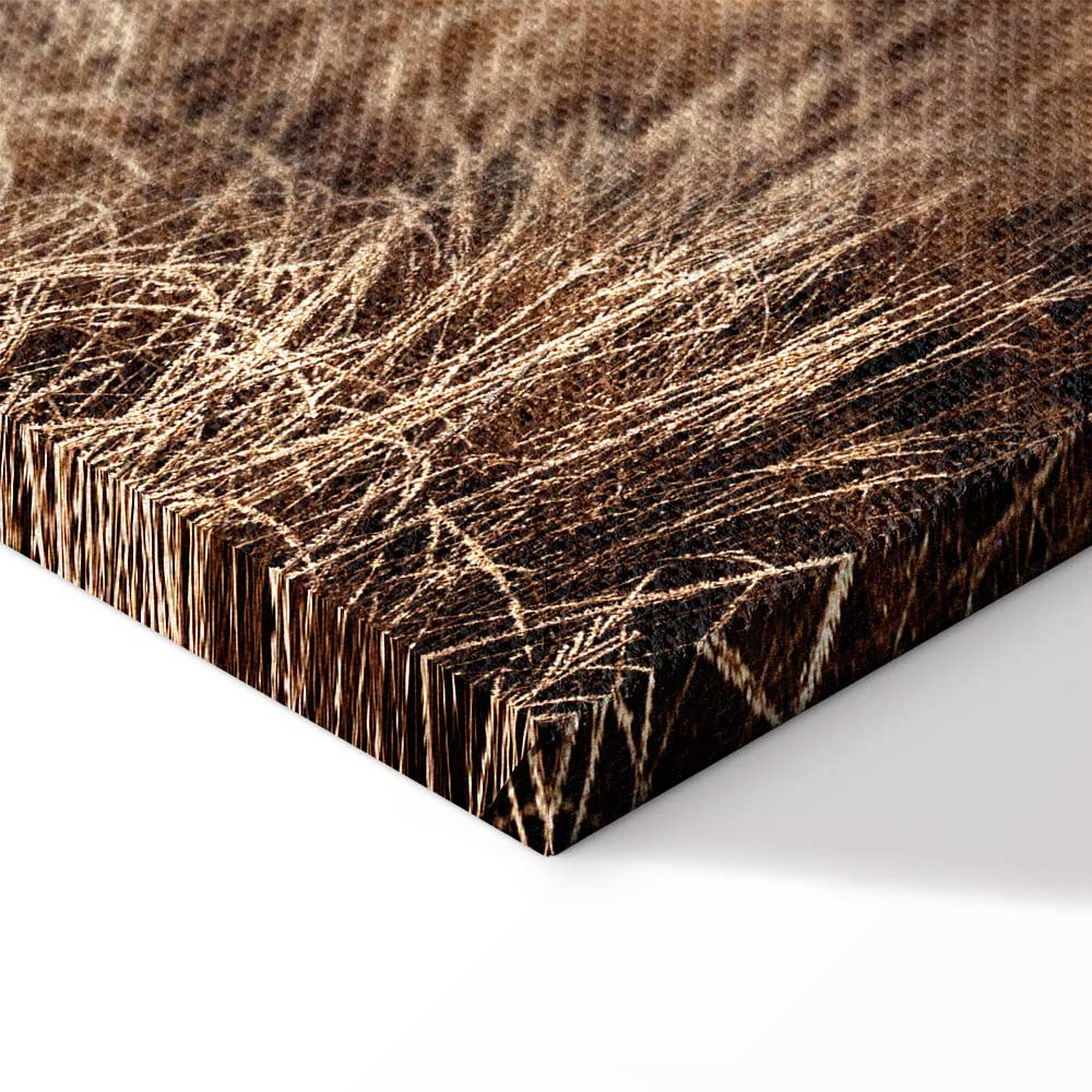 Winter Forest Trees Vertical Canvas Print