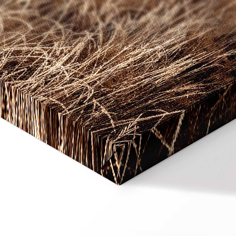 Winter Forest Trees Vertical Canvas Print