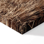 Winter Forest Trees Vertical Canvas Print