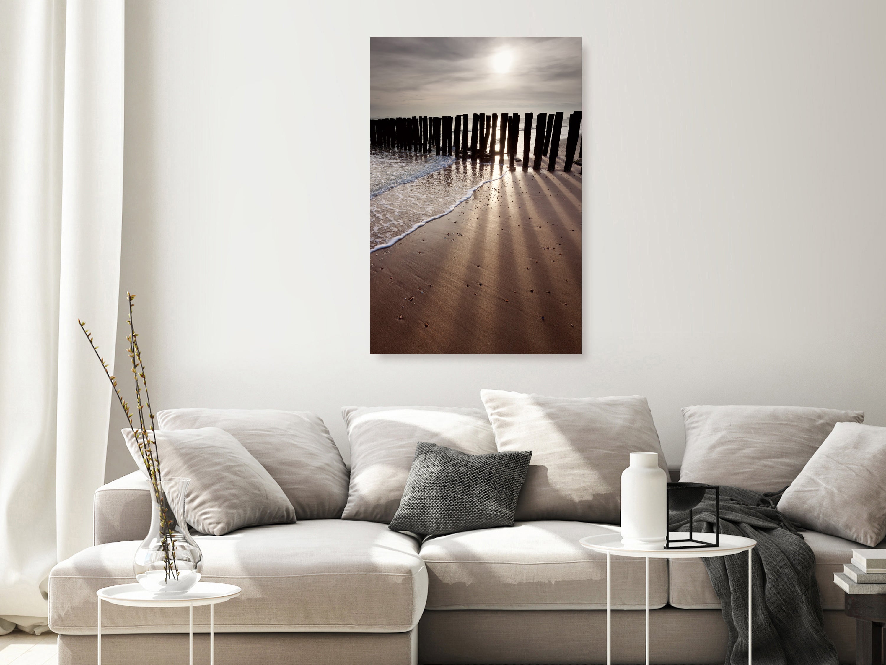 Canvas Print Vertical Light of Hope - Landscape