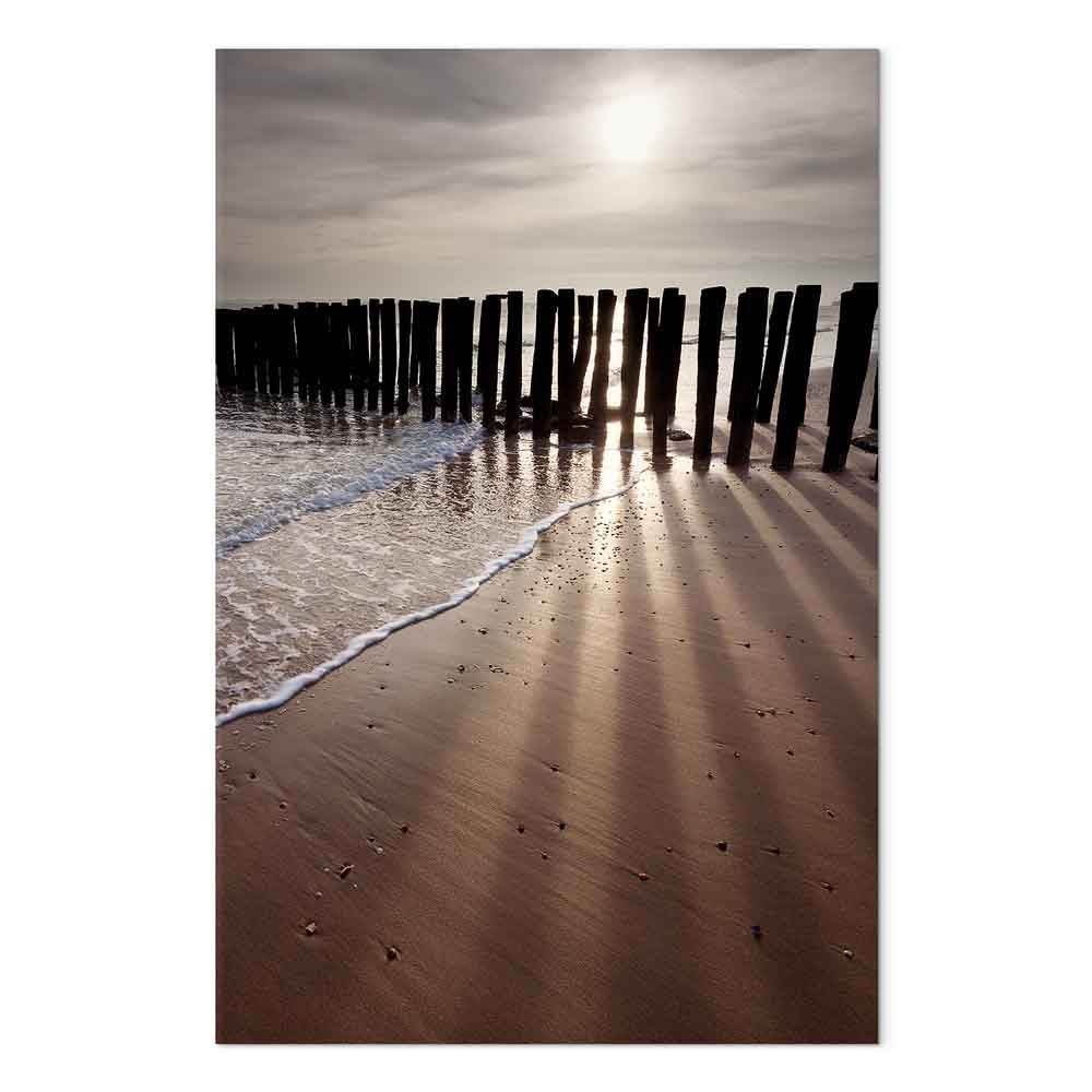 Hopeful Winter Seascape Canvas Print