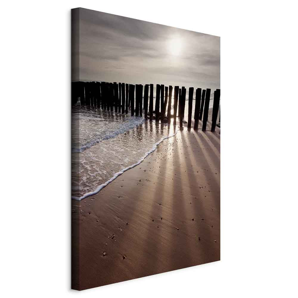 Hopeful Winter Seascape Canvas Print