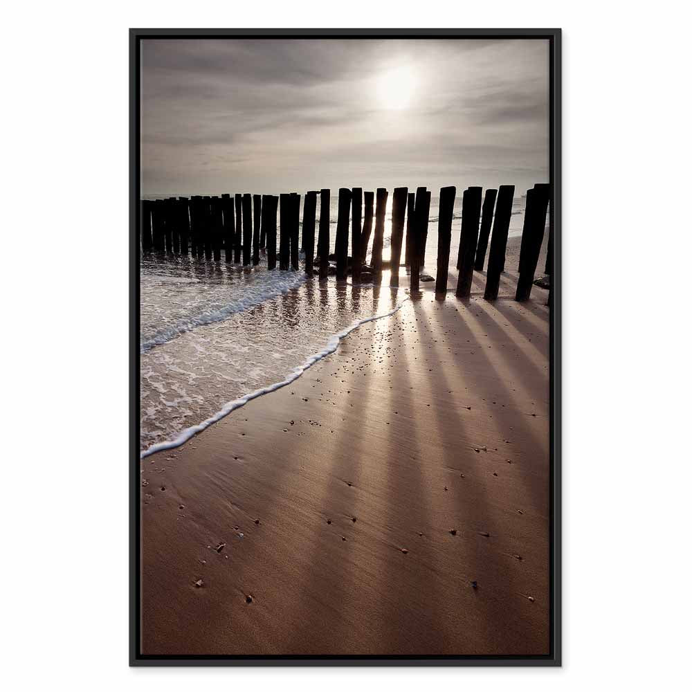 Hopeful Winter Seascape Canvas Print