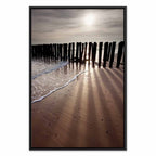Hopeful Winter Seascape Canvas Print