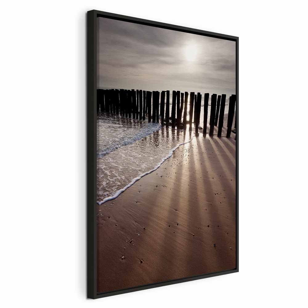 Hopeful Winter Seascape Canvas Print