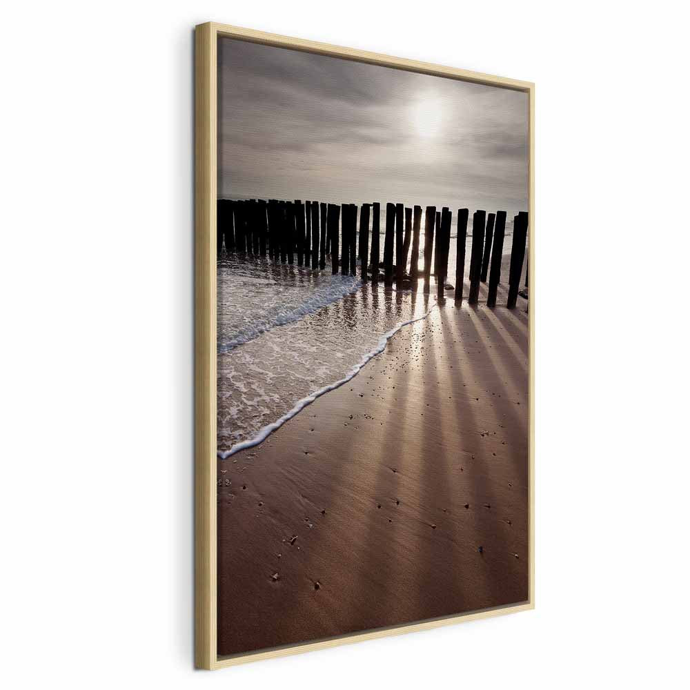 Hopeful Winter Seascape Canvas Print
