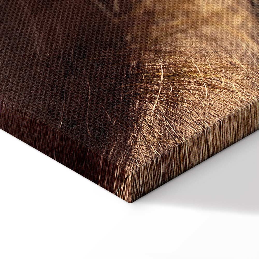 Clouded Sky Landscape Vertical Canvas Print