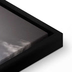 Clouded Sky Landscape Vertical Canvas Print