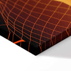 Futuristic Sky Landscape Canvas Print