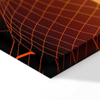 Futuristic Sky Landscape Canvas Print