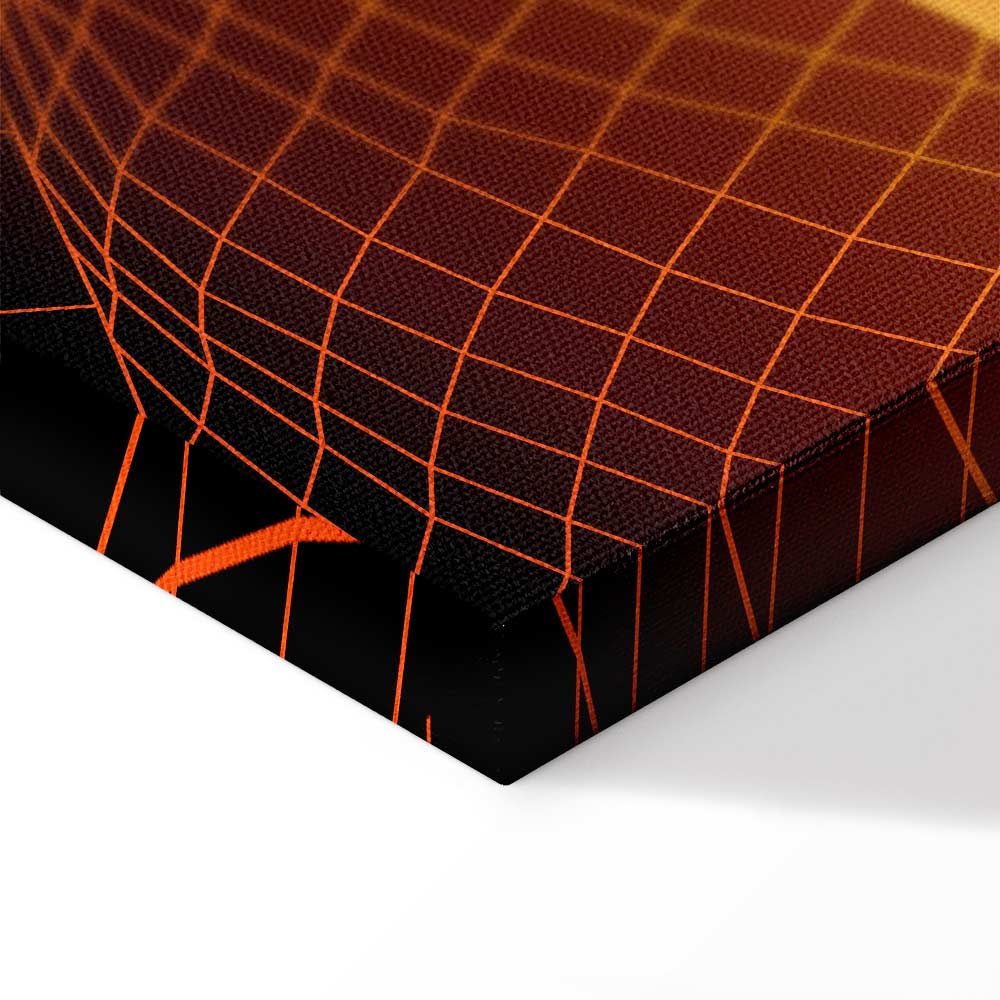 Futuristic Sky Landscape Canvas Print