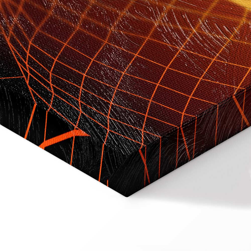 Futuristic Sky Landscape Canvas Print