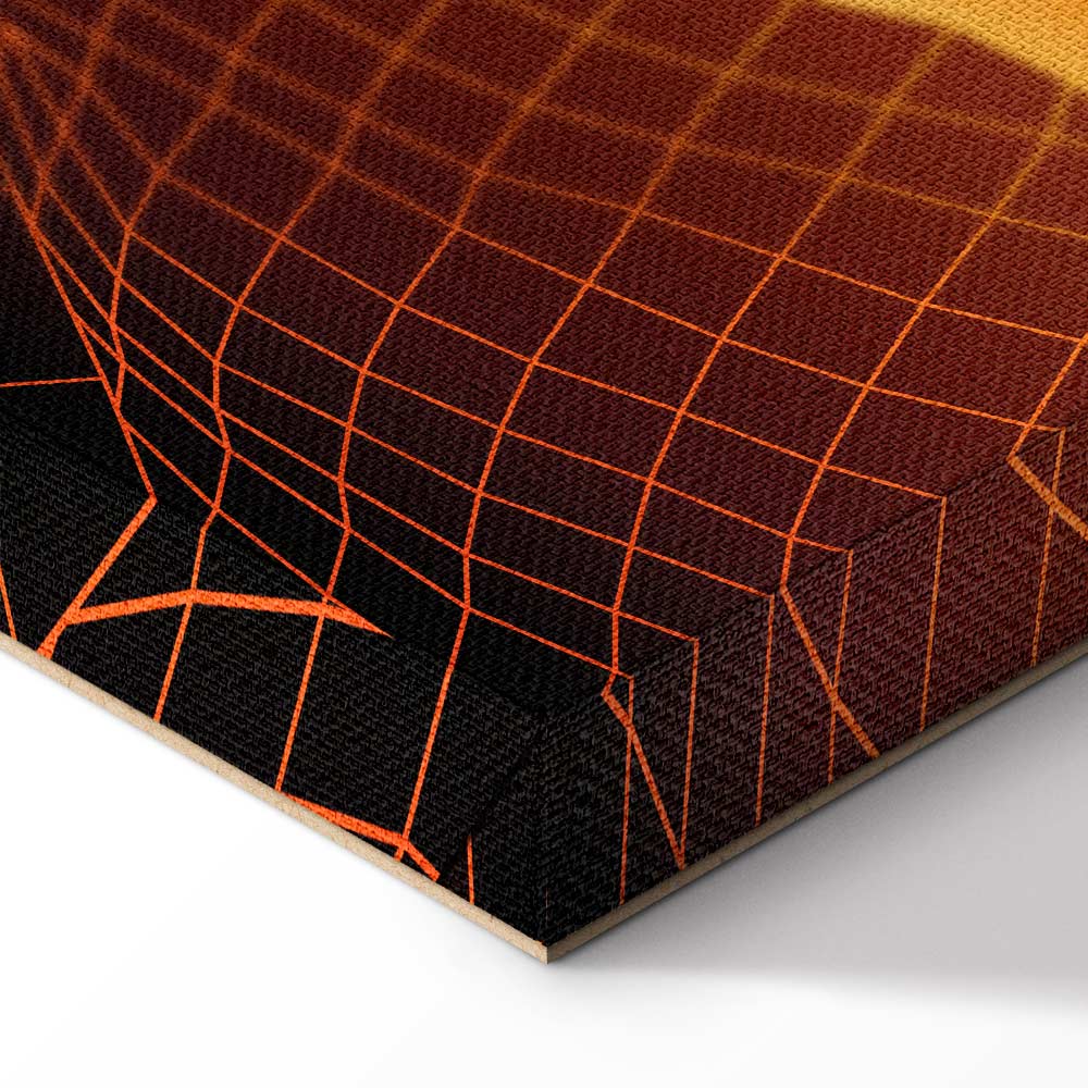 Futuristic Sky Landscape Canvas Print