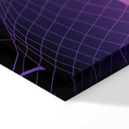 Futuristic Cosmos Landscape Canvas Print