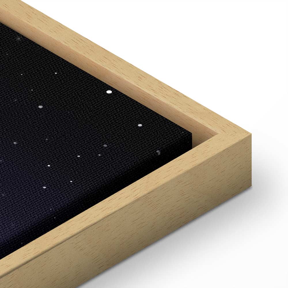 Futuristic Cosmos Landscape Canvas Print