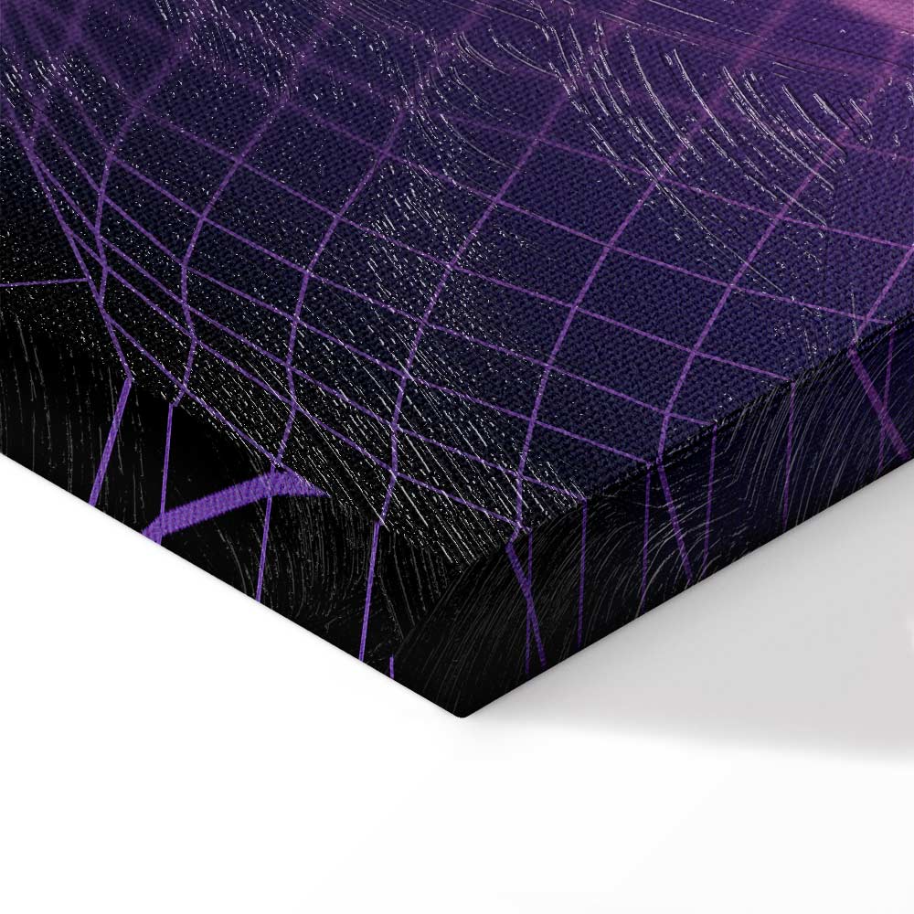 Futuristic Cosmos Landscape Canvas Print