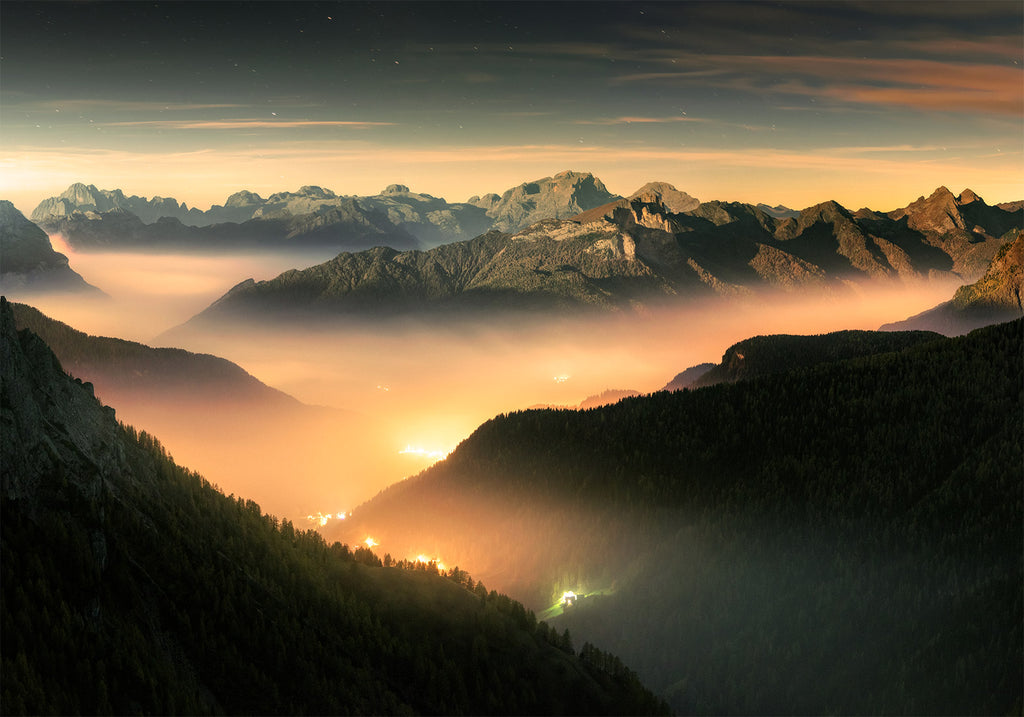 Wall Mural Mountain Breath Landscape