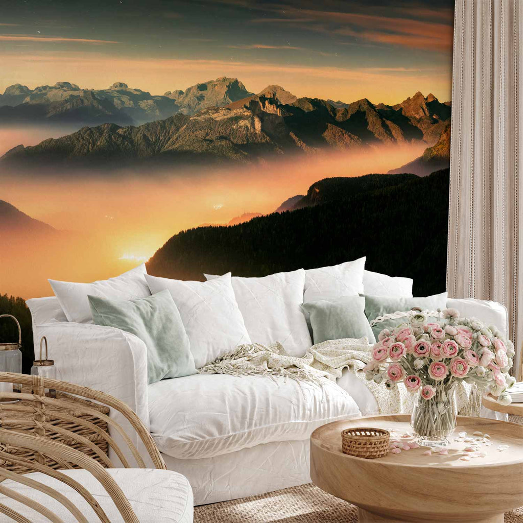 Wall Mural Mountain Breath Landscape