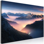 Canvas Print Mountain Breath 1 Part Wide
