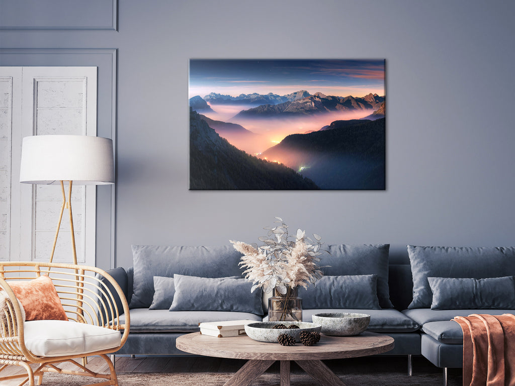 Canvas Print Mountain Breath 1 Part Wide