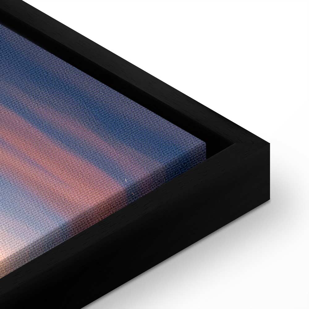 Mountain Clouds Landscape Canvas Print