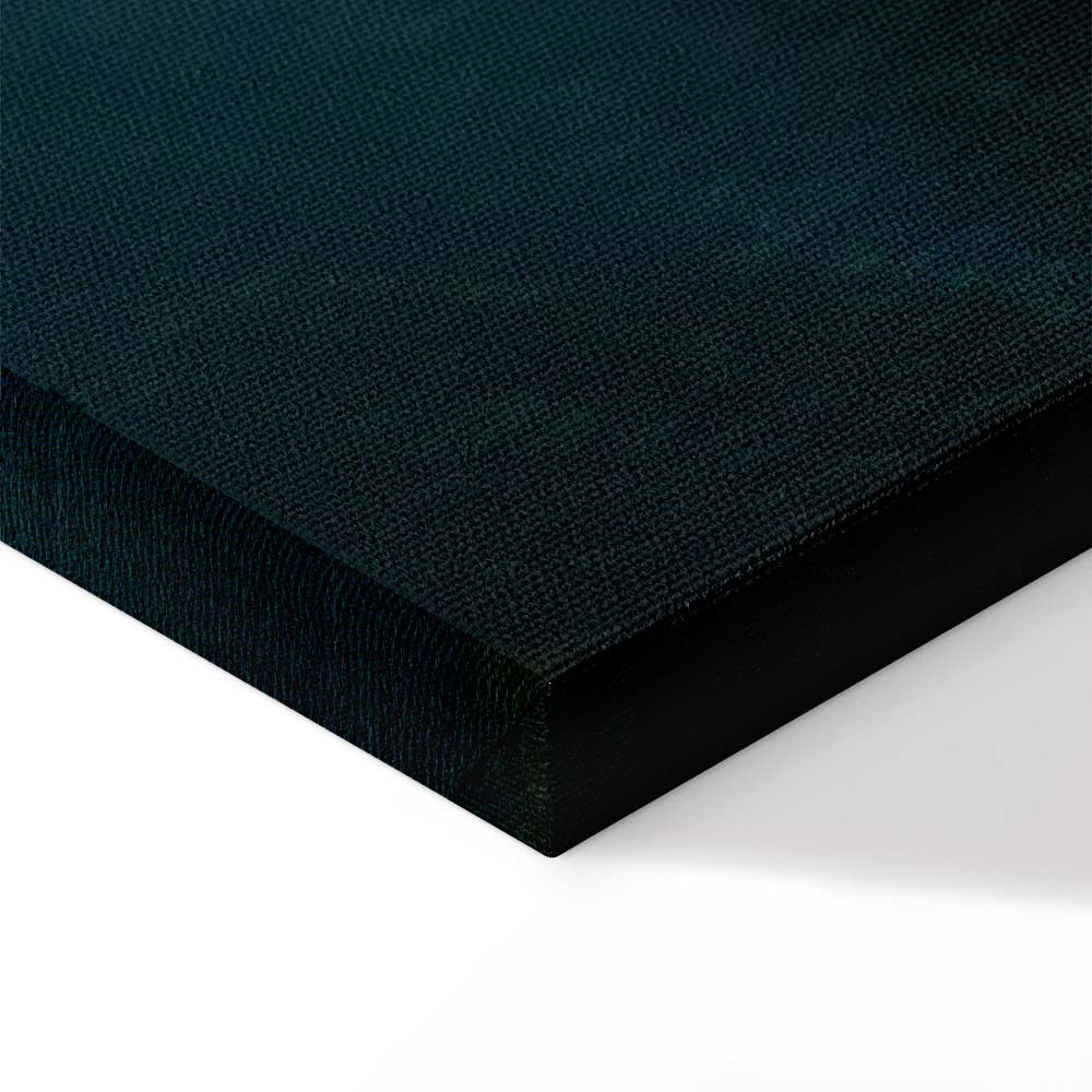 Misty Mountain Clouds Landscape Canvas Print