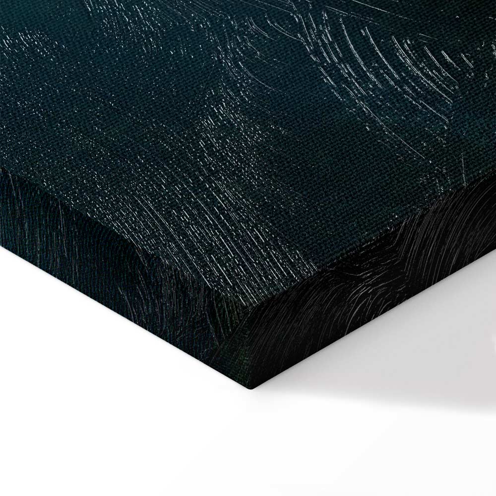 Misty Mountain Clouds Landscape Canvas Print