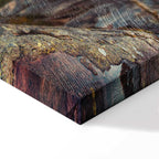 Rock City River Cliff Landscape Canvas Print