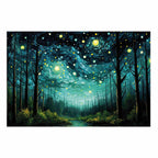 Contemporary Starry Night Sky Poster