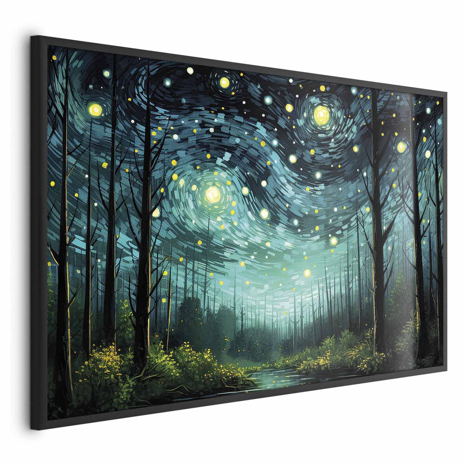 Contemporary Starry Night Sky Poster