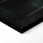 Starry Night Sky Contemporary Canvas Print