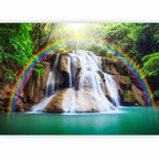 Colourful Waterfall Landscape Wall Mural