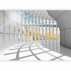 3D Seaside Bastion Corridor Wall Mural