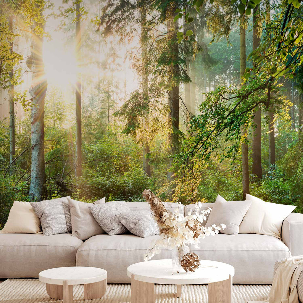 Untamed Forest Landscape Wall Mural