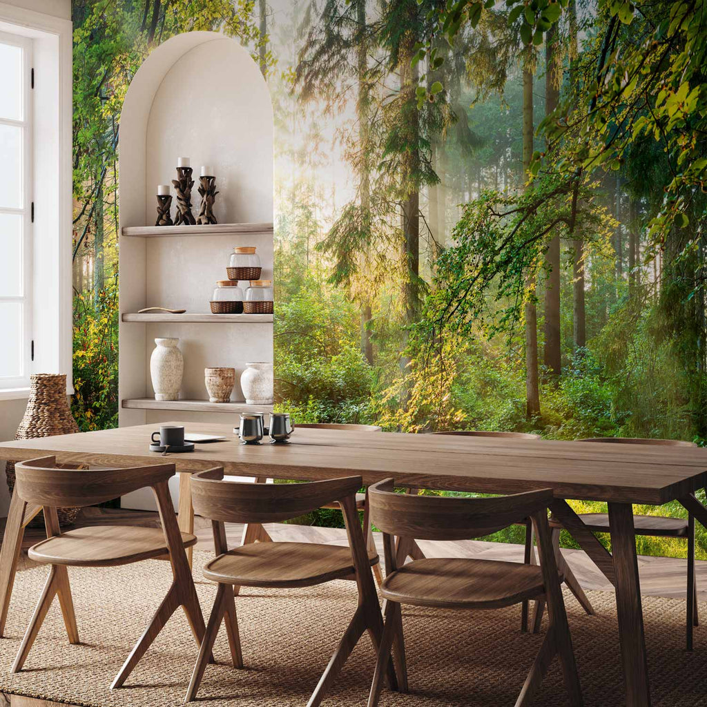 Untamed Forest Landscape Wall Mural