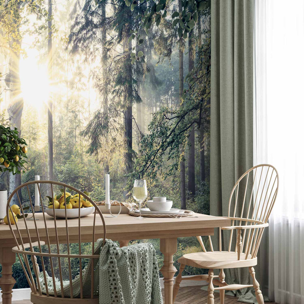 Forest Trees Landscape Wall Mural