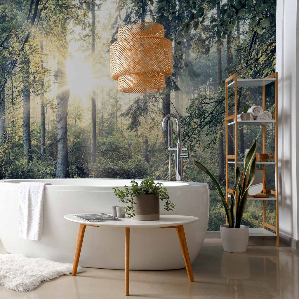Forest Trees Landscape Wall Mural