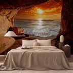 Sea Cave Exit Landscape Wall Mural