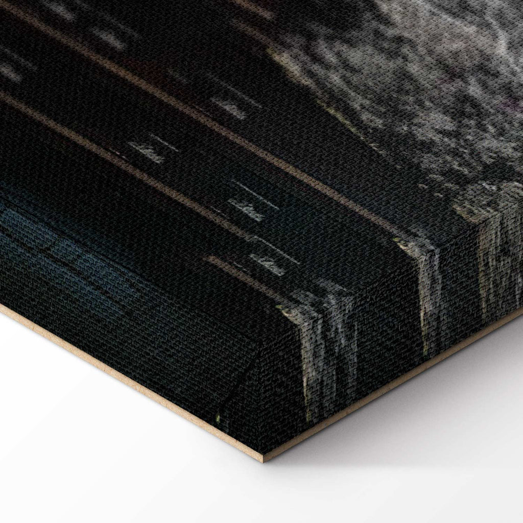 Japanese Panorama Landscape 5-Part Wide Canvas Print