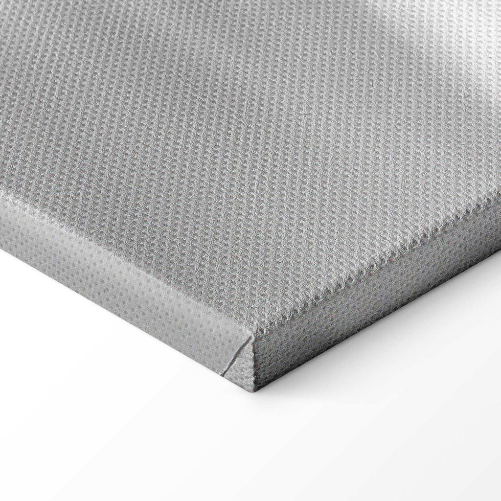 Red Forest Waterfall Landscape Canvas Print