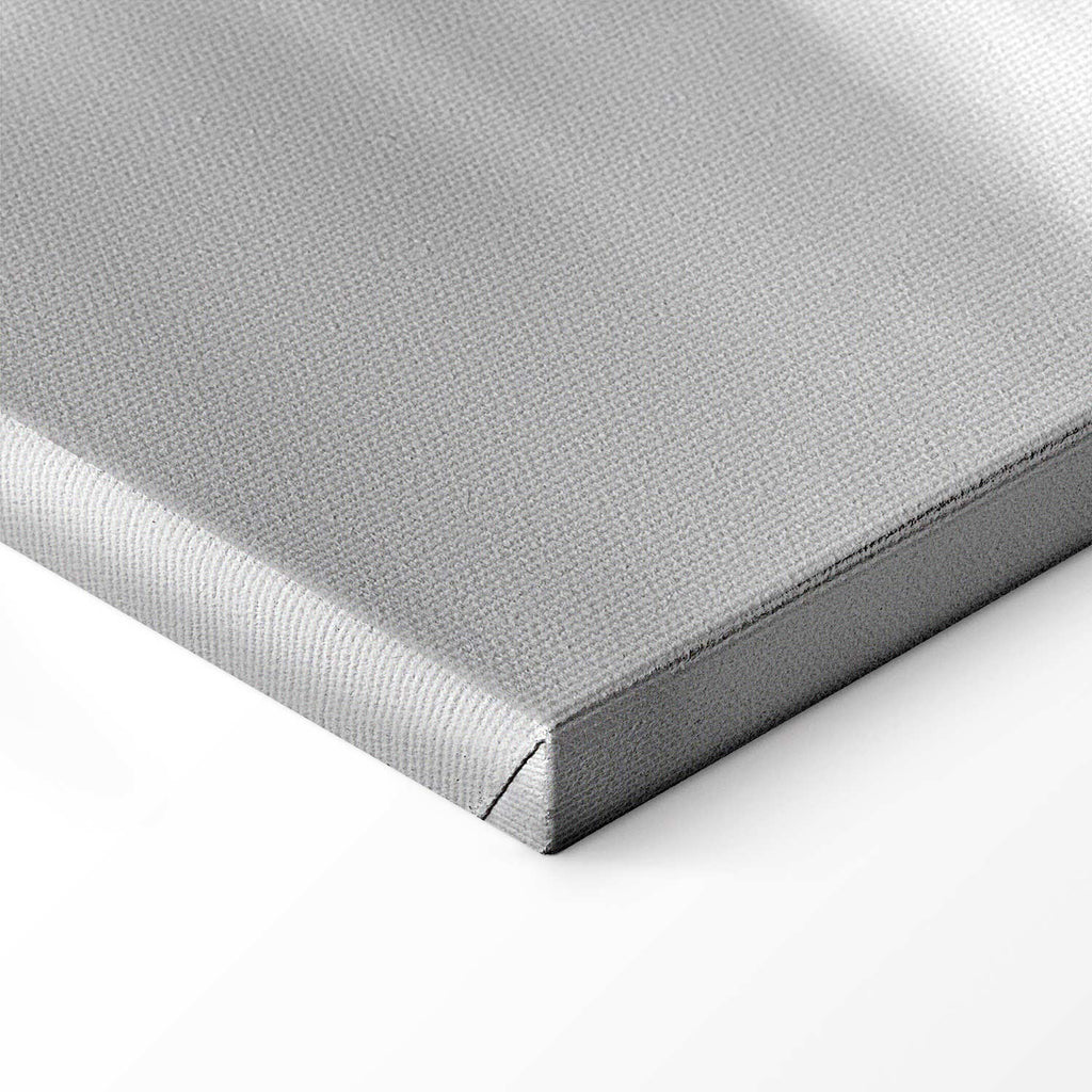 Red Forest Waterfall Landscape Canvas Print