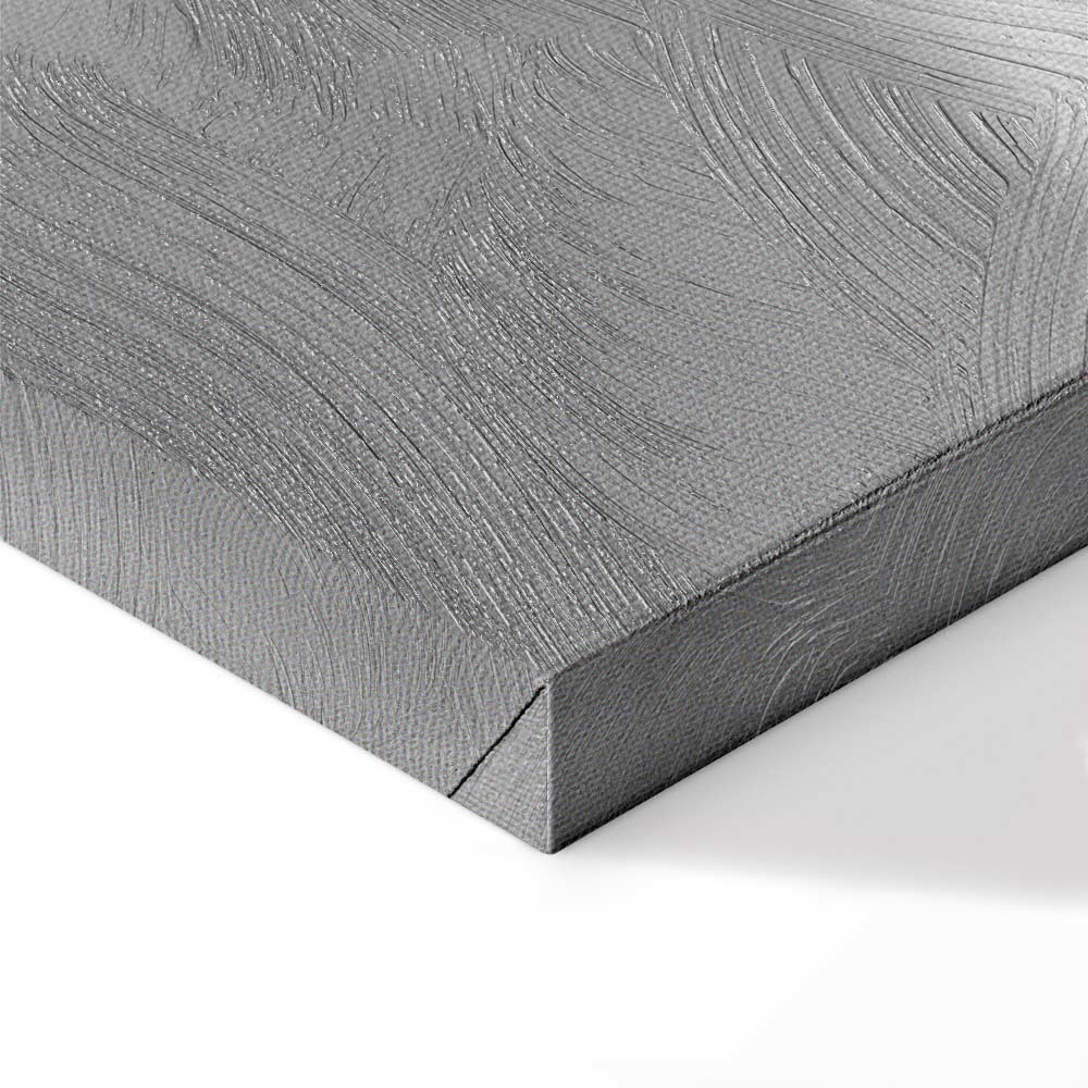 Red Forest Waterfall Landscape Canvas Print