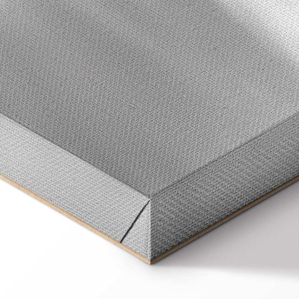 Red Forest Waterfall Landscape Canvas Print