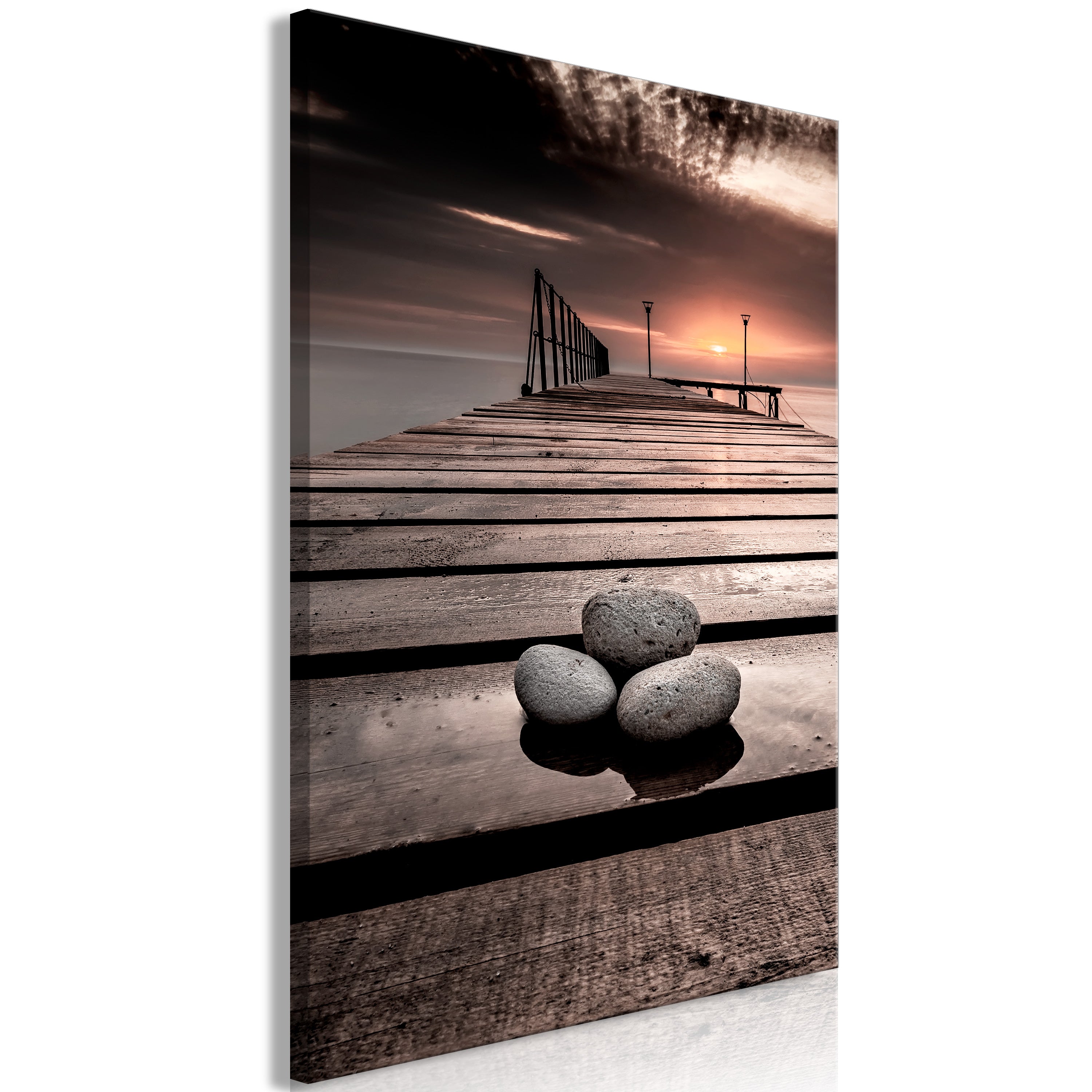 Canvas Print - September Sunset (1 Part) Vertical