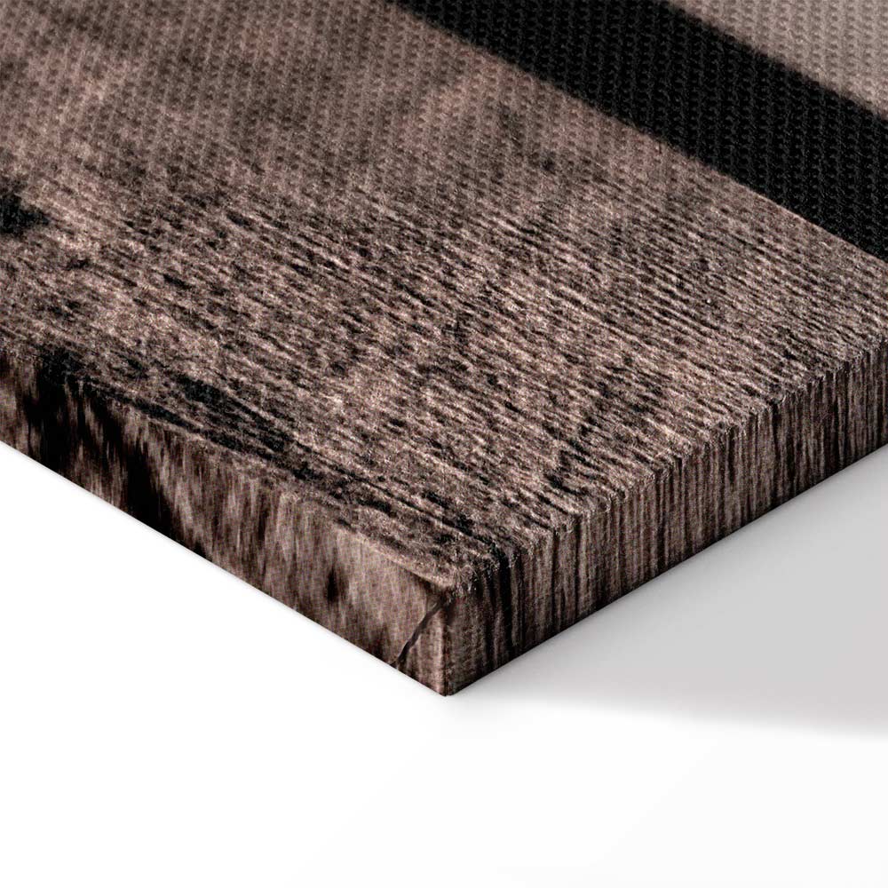 September Sunset Sea Landscape Canvas Print