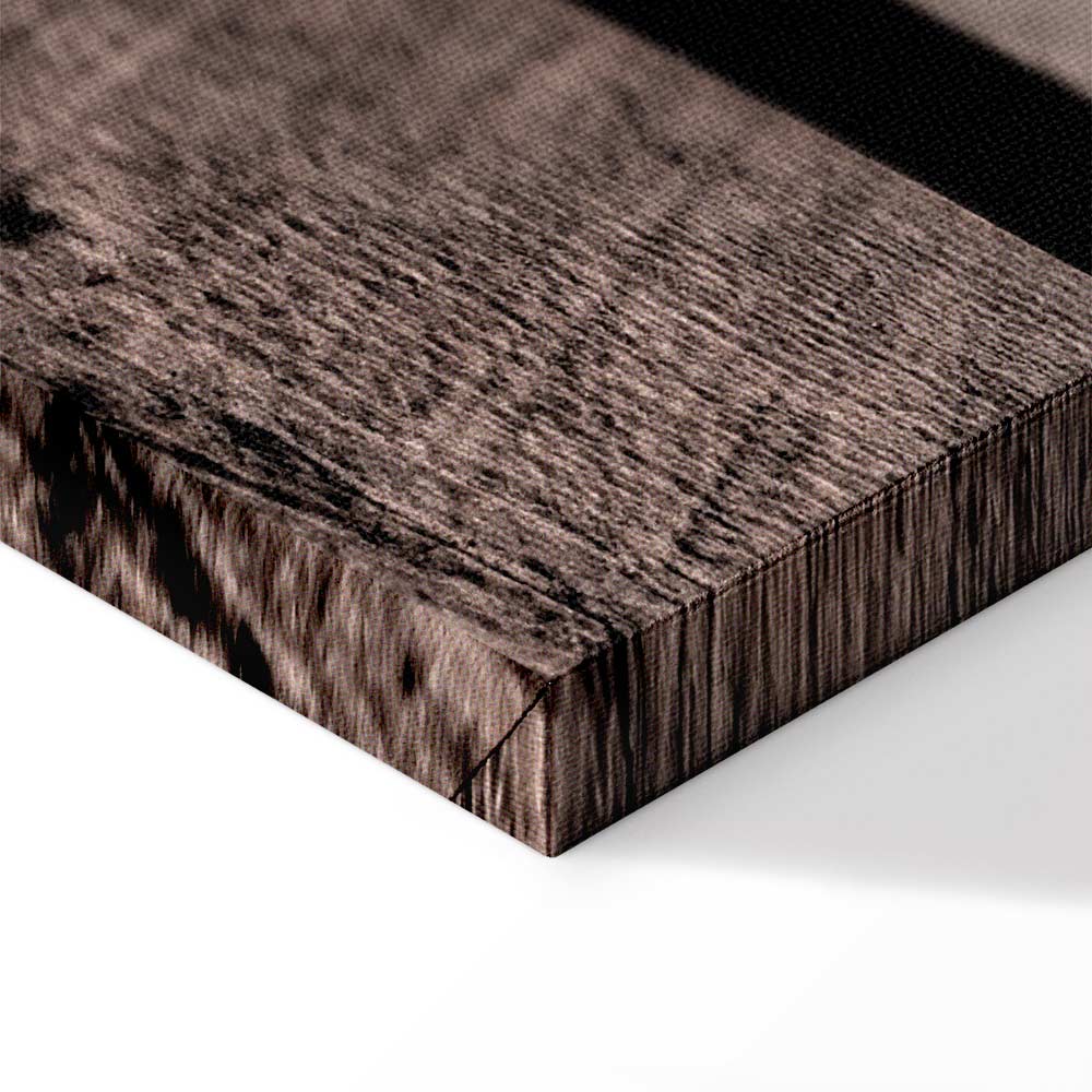 September Sunset Sea Landscape Canvas Print