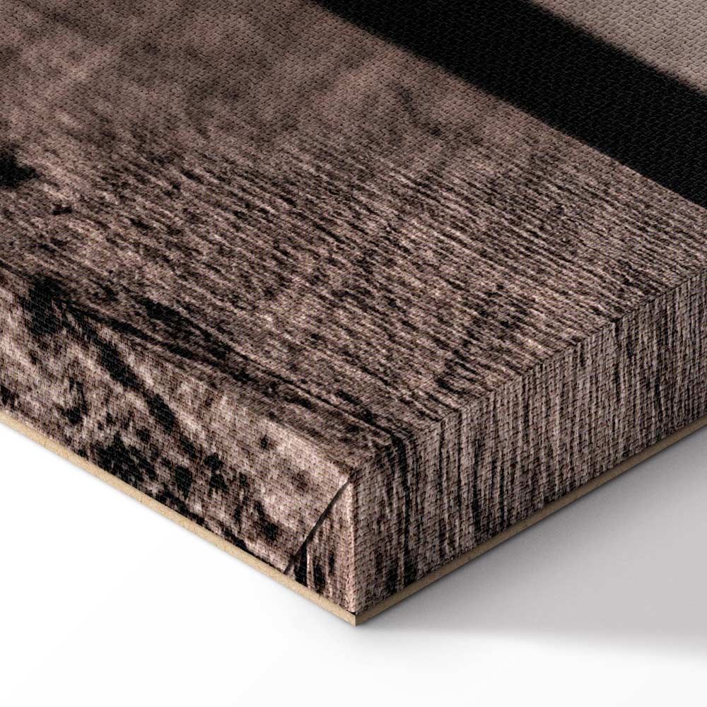 September Sunset Sea Landscape Canvas Print