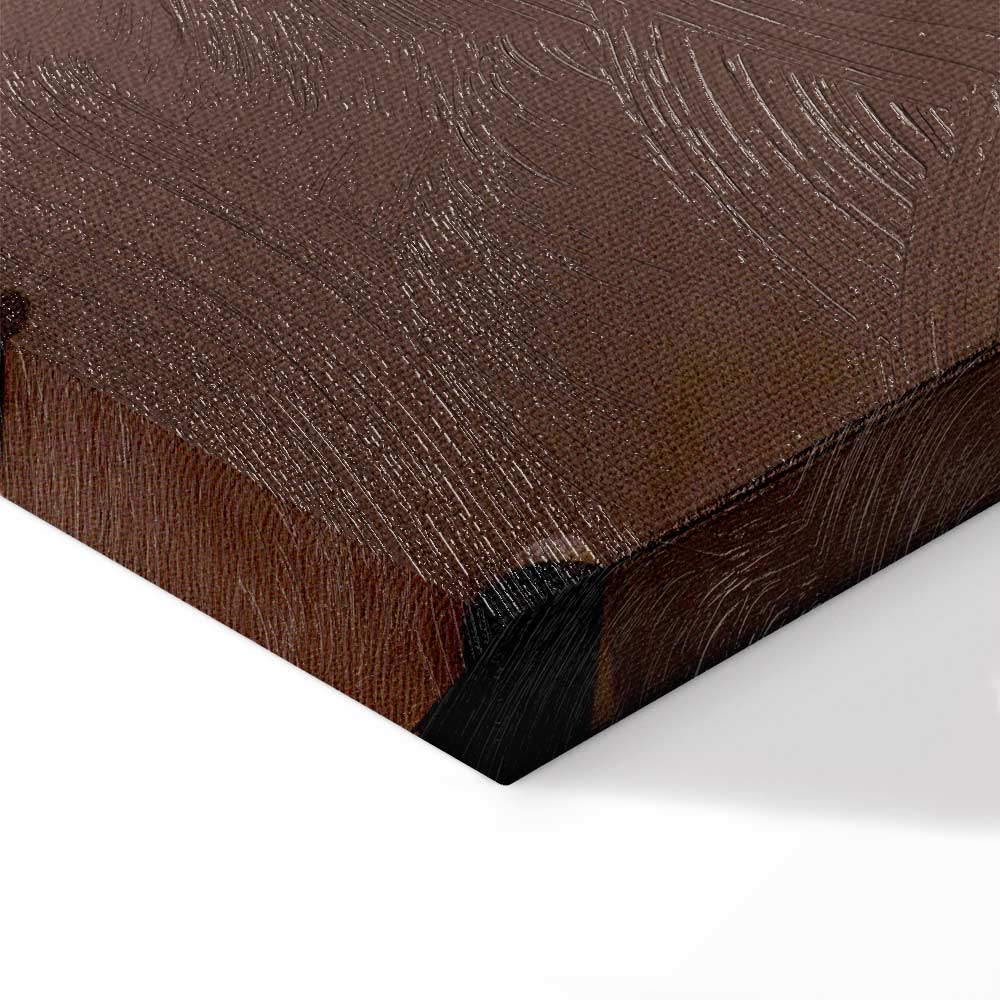 Autumn Coastal Outflow Landscape Canvas Print