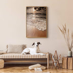 Ocean Wave Horizon Landscape Poster